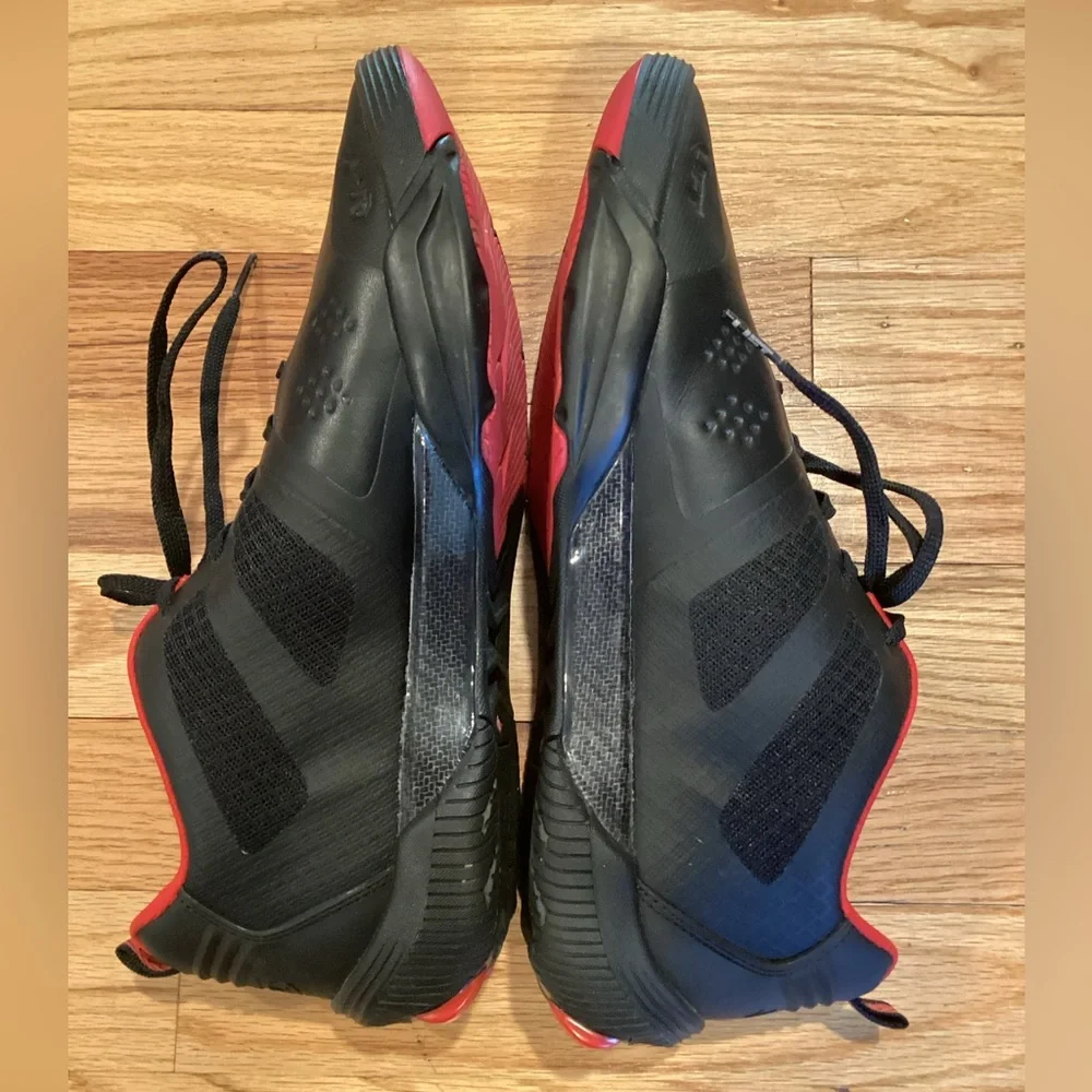 Lift Aviation Air Boss 2.0 Pilot Shoes Men 9.5 Black Red Flight Cockpit Sneaker